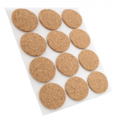 30mm Round Self Adhesive Cork Pads Ideal For Furniture & Also For Table & Chair Legs